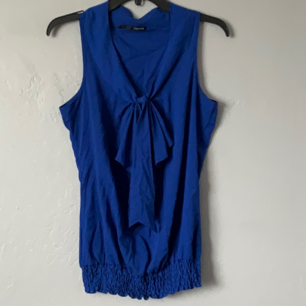 Maurices Blue Sleeveless Blouse